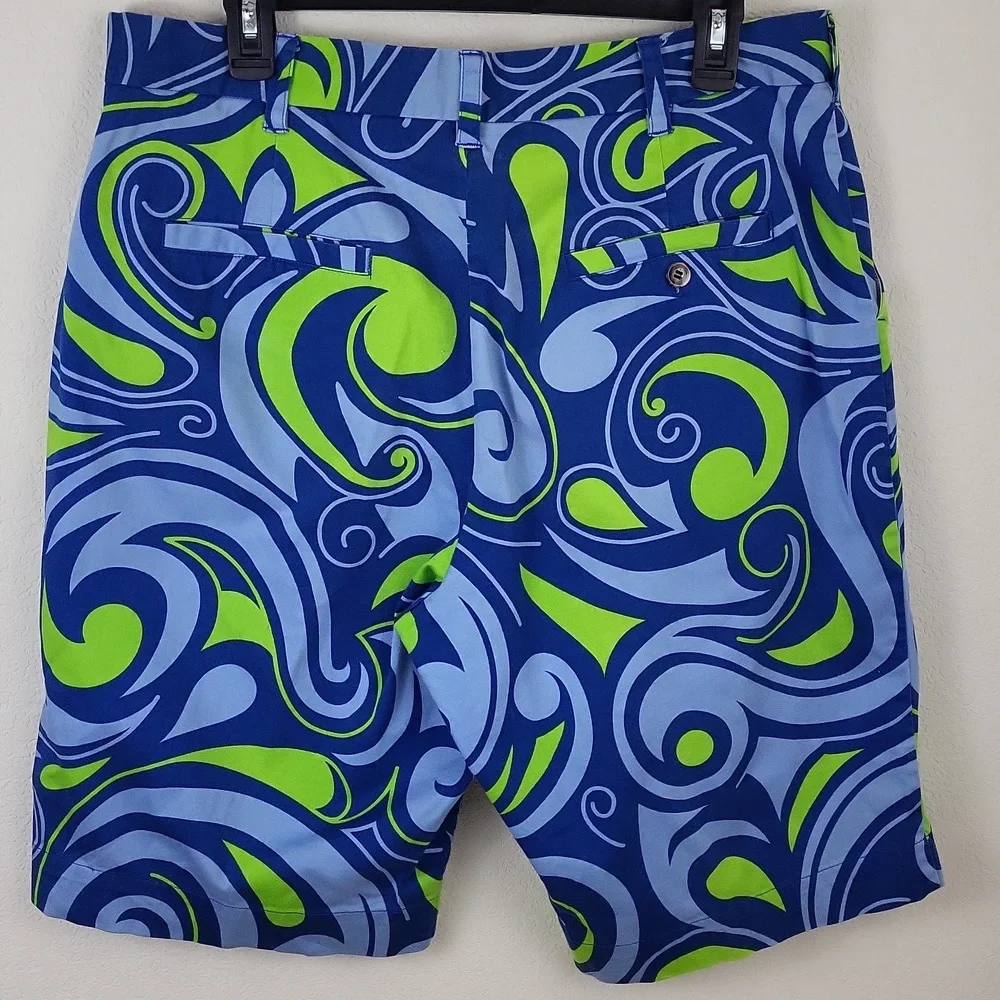 Men's Loudmouth Golf Shorts Size 36 Discontinued Splash